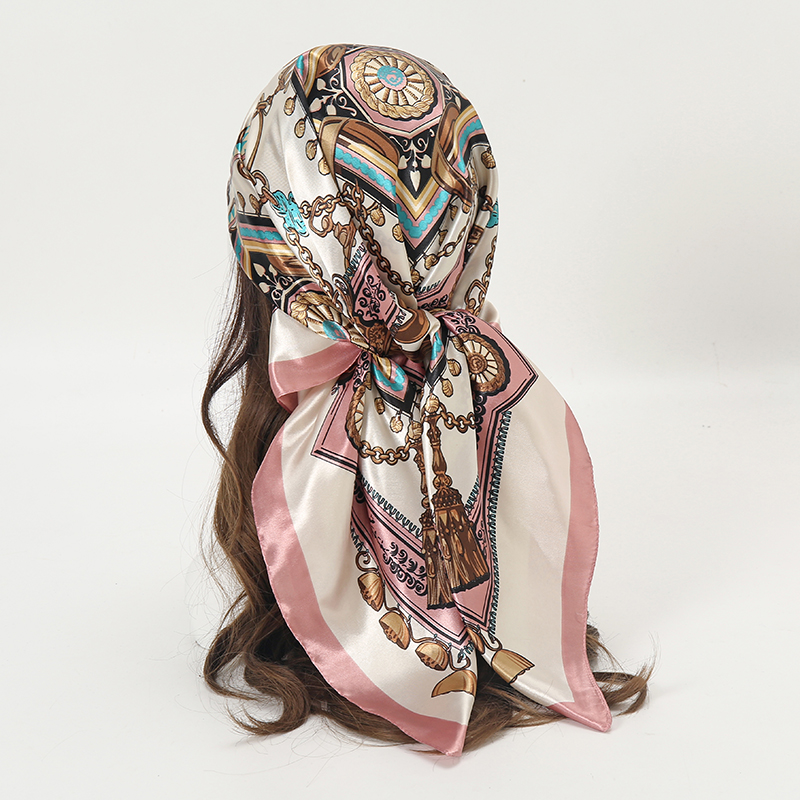 Women'S Accessories - Satin Square Scarf Women Muslim Hijab