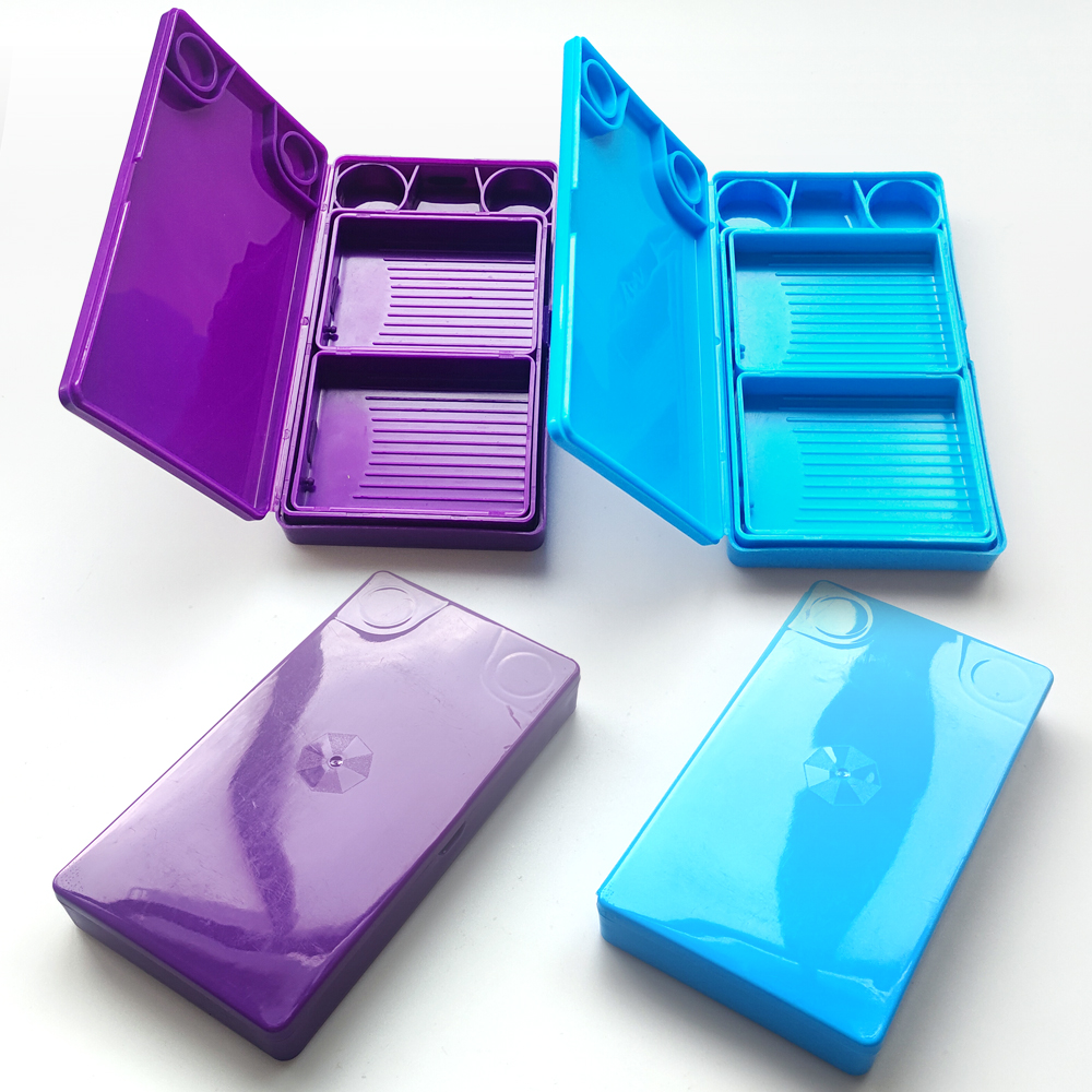 Women Accessories Box - Diamond Painting Tray with Lid Stackable