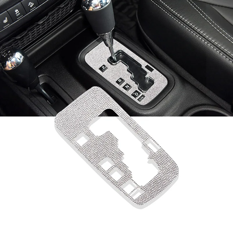 Women'S Jeep Accessories - Bling Crystal Car Gear Shift Box