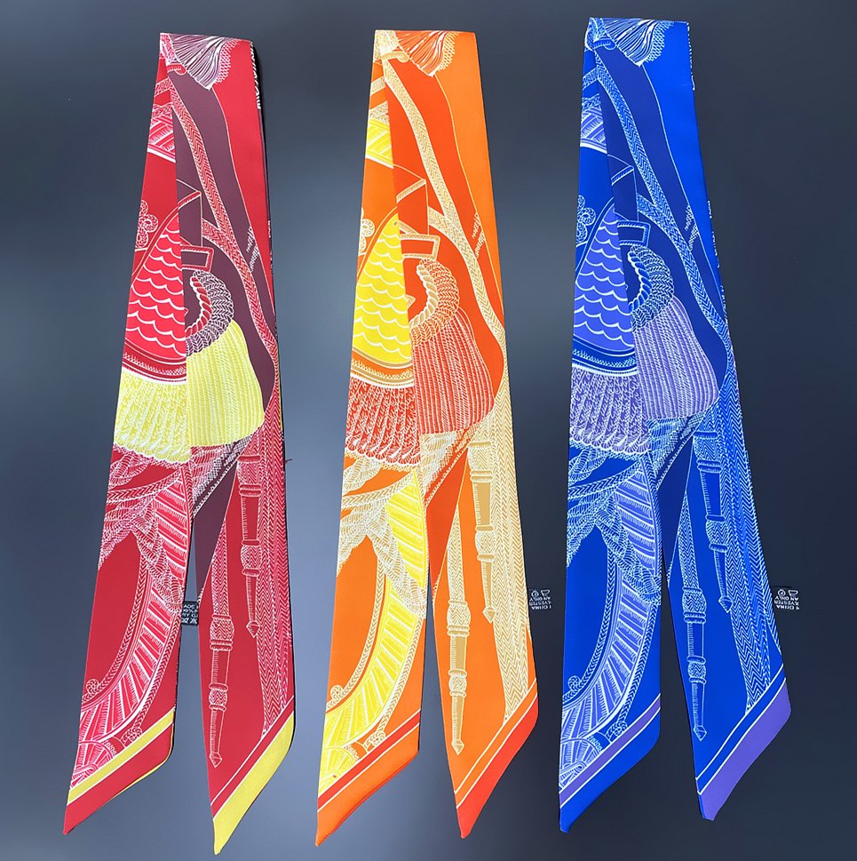 Women Accessories Brands - Brand Silk Scarf Design Women Scarf