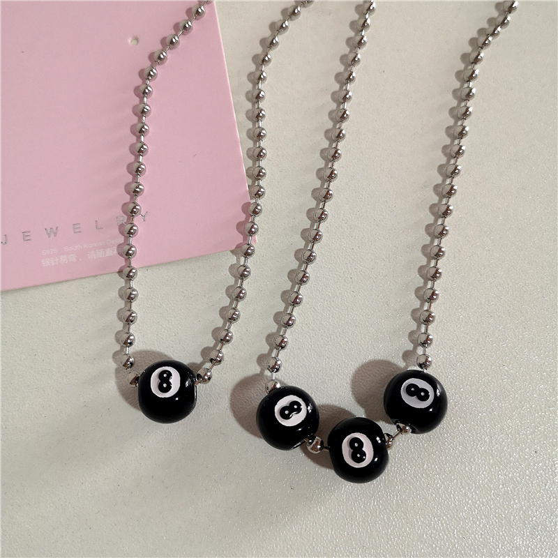 Kpop Fashion Vintage Black 8 B - Women'S Accessories In The 90S avis et prix