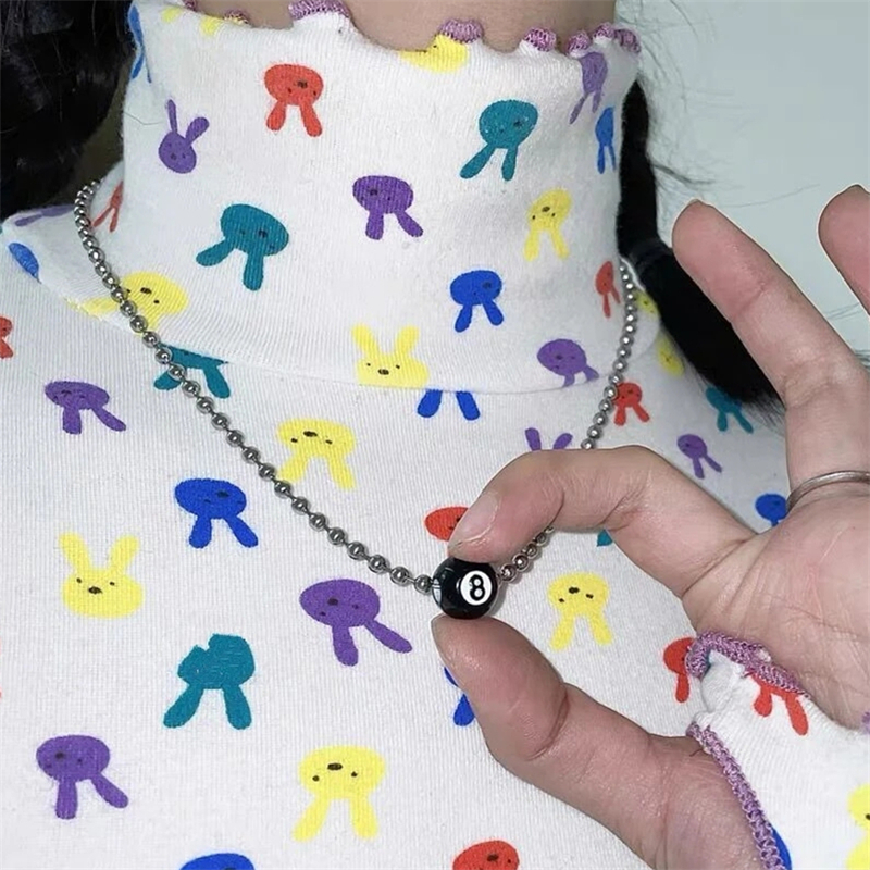 Kpop Fashion Vintage Black 8 B - Women'S Accessories In The 90S avis et prix