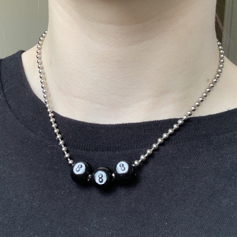 Kpop Fashion Vintage Black 8 B - Women'S Accessories In The 90S avis et prix