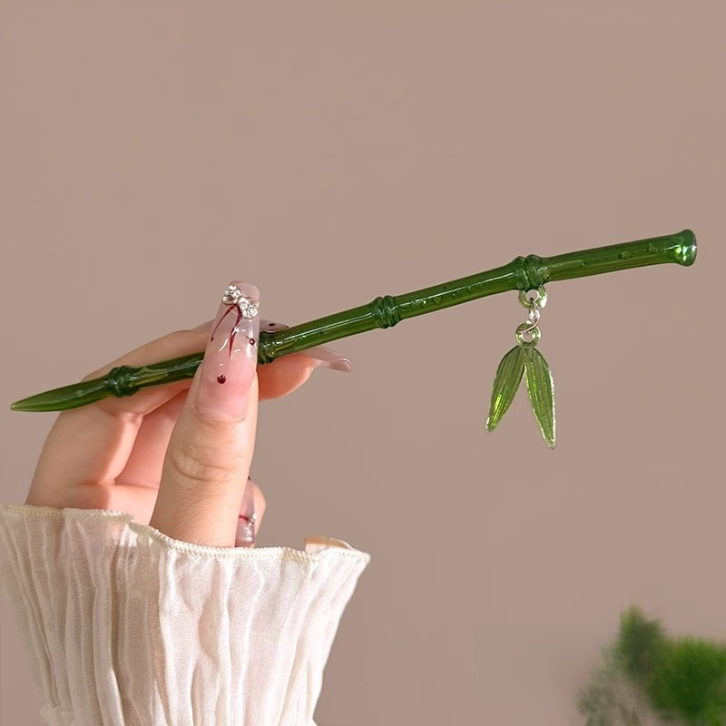 Chinese Green Bamboo Hairpin f - Women'S Accessories To Wear With Watch avis et prix