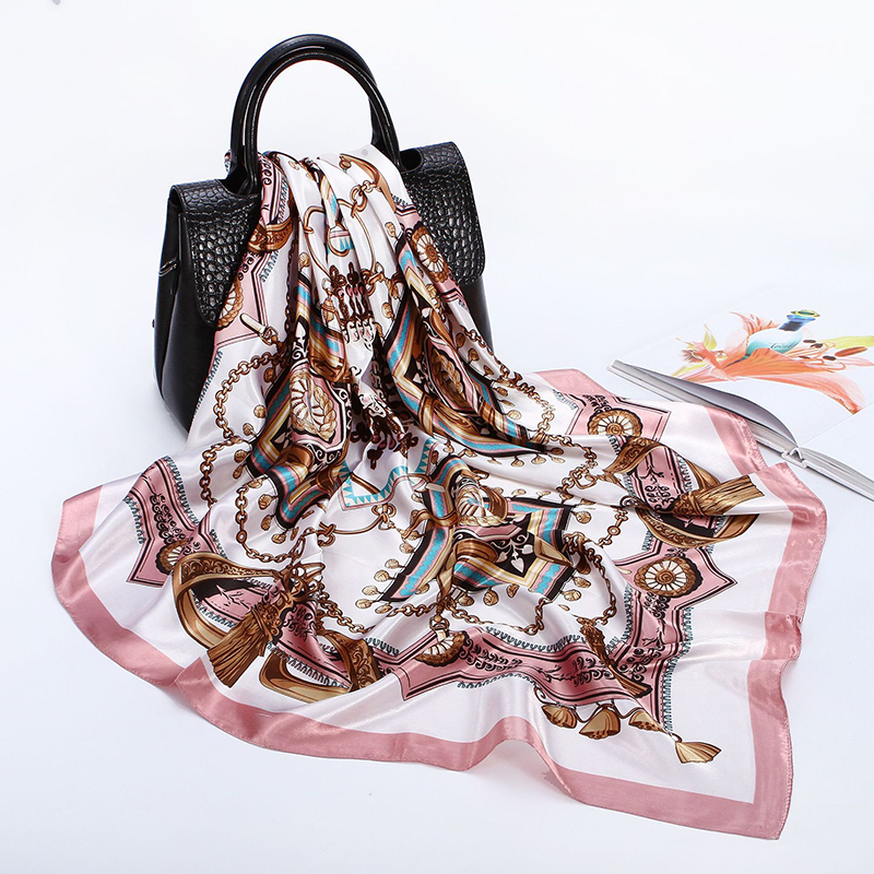 Satin Square Scarf Women Musli - Women'S Accessories avis et prix