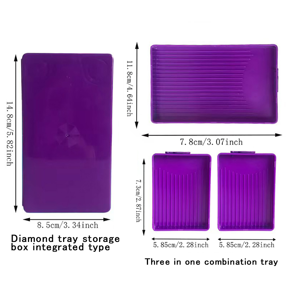Diamond Painting Tray with Lid - Women Accessories Box avis et prix