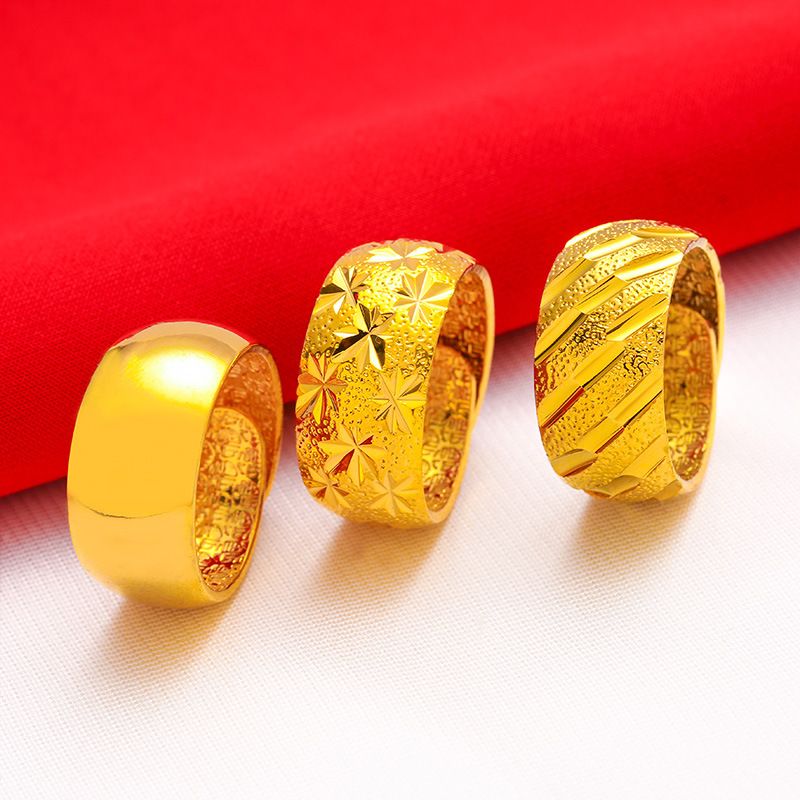 Male Wide 12mm Large Ring Open - Wrap Ring Gold avis et prix