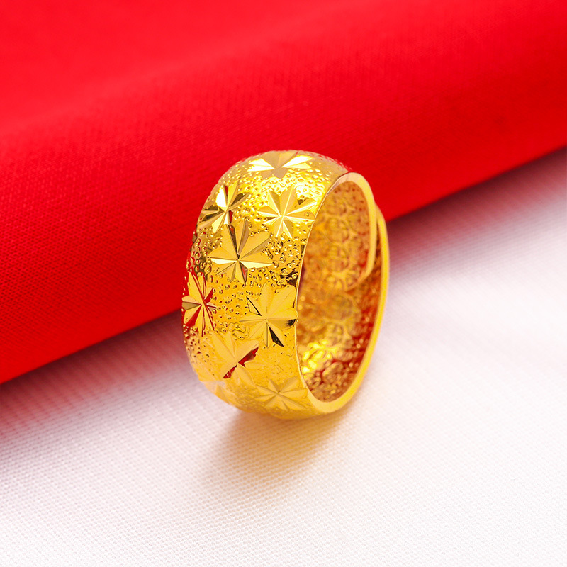Male Wide 12mm Large Ring Open - Wrap Ring Gold avis et prix