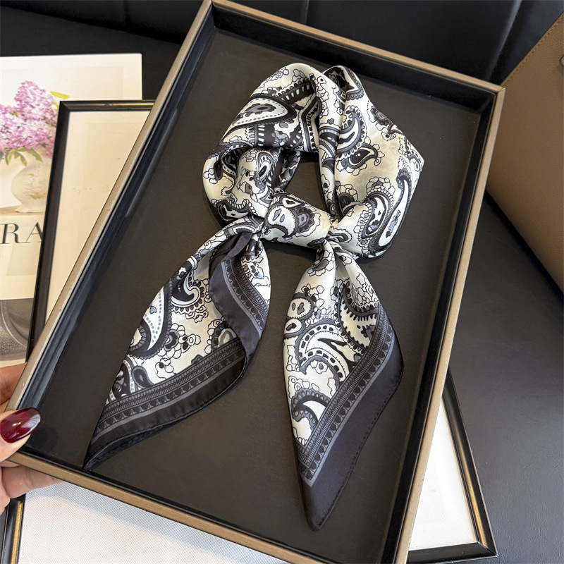 Hijab Square Scarf Silk Fashio - Women Accessories Brands avis et prix