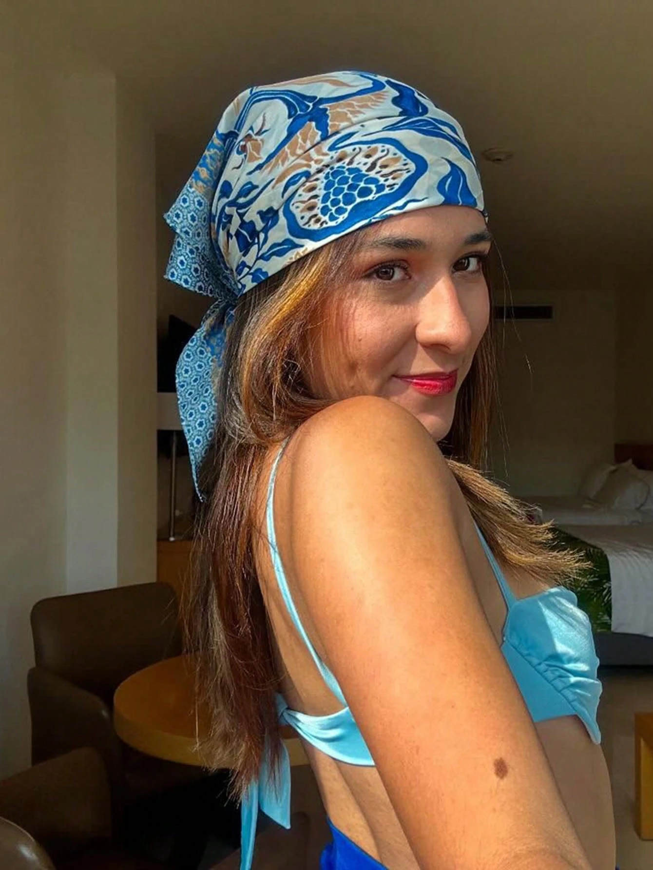 Luxury Brand Bohemia Print Squ - Women Accessories Brands avis et prix