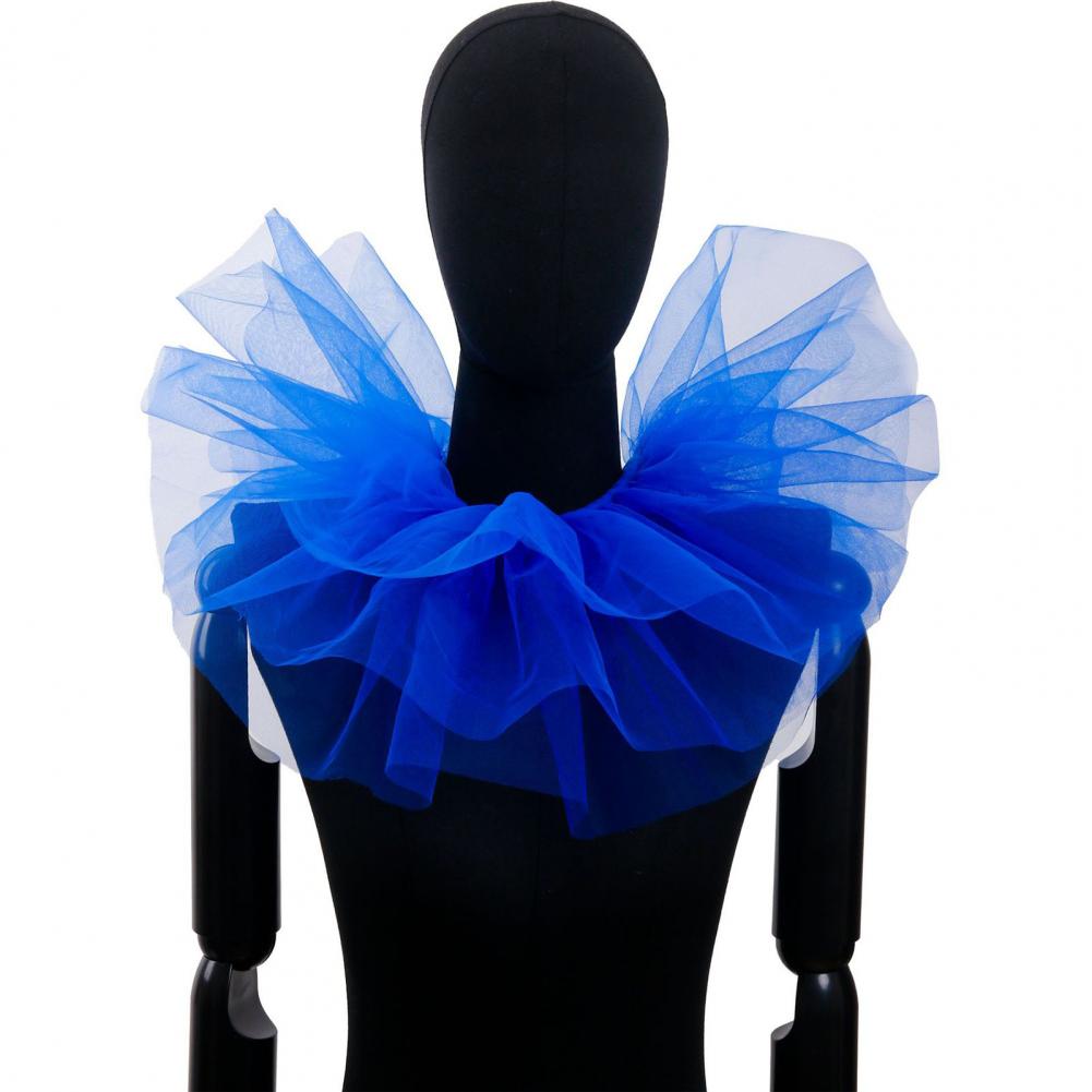 Removable Puffy Mesh Faux Coll - Women Accessories Business avis et prix