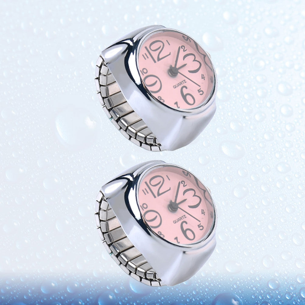 2Pcs Couple Ring Watches Quart - Women'S Accessories To Wear With Watch avis et prix