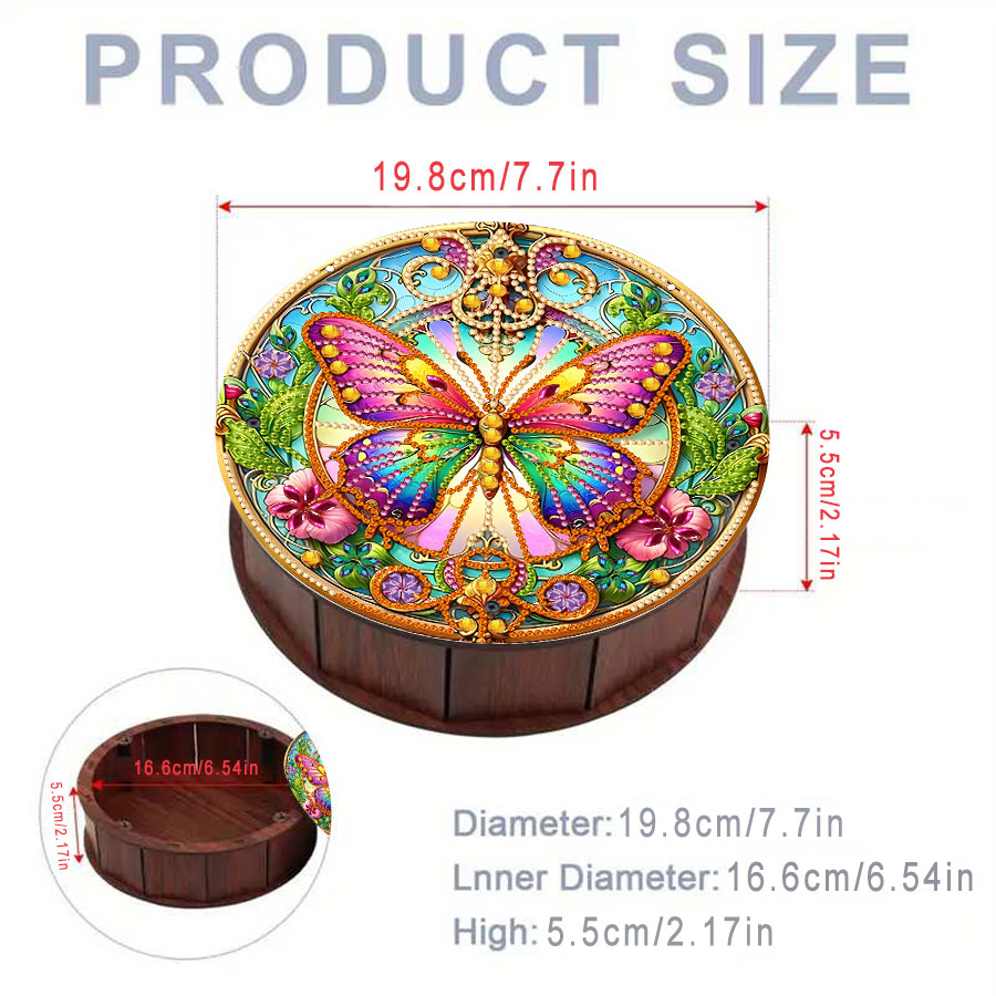 A set of round storage boxes w - Women Accessories Box avis et prix