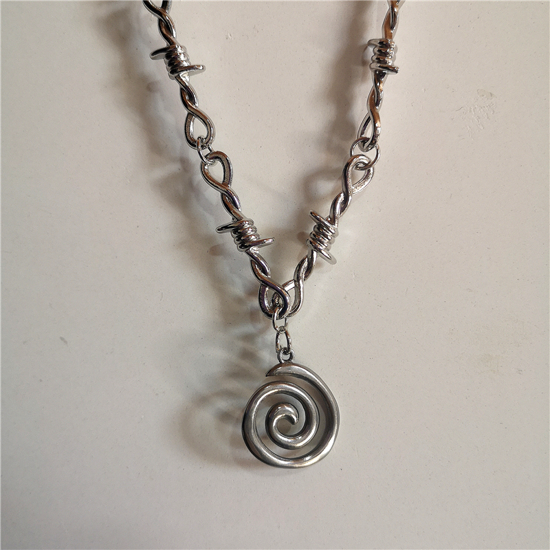 Punk Spiral Vortex Pendant Tho - Women'S Accessories In The 90S avis et prix