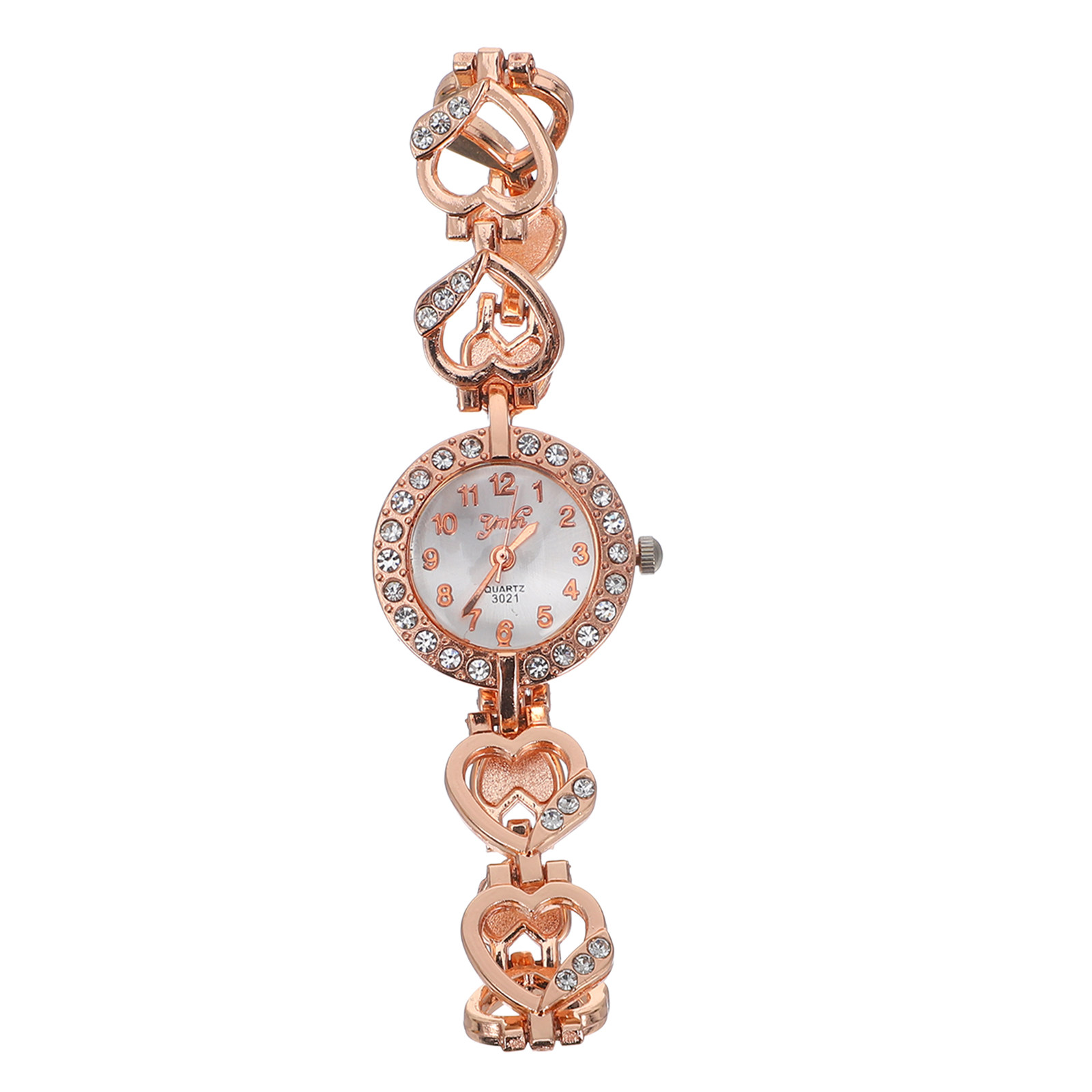 Full Rhinestone Heart Women Qu - Women'S Accessories To Wear With Watch avis et prix