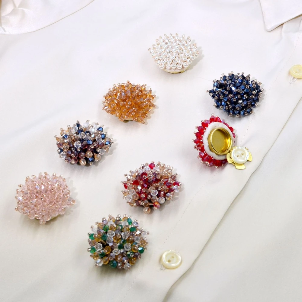 2PCS Elegant Button Covers Han - Women'S Accessories avis et prix