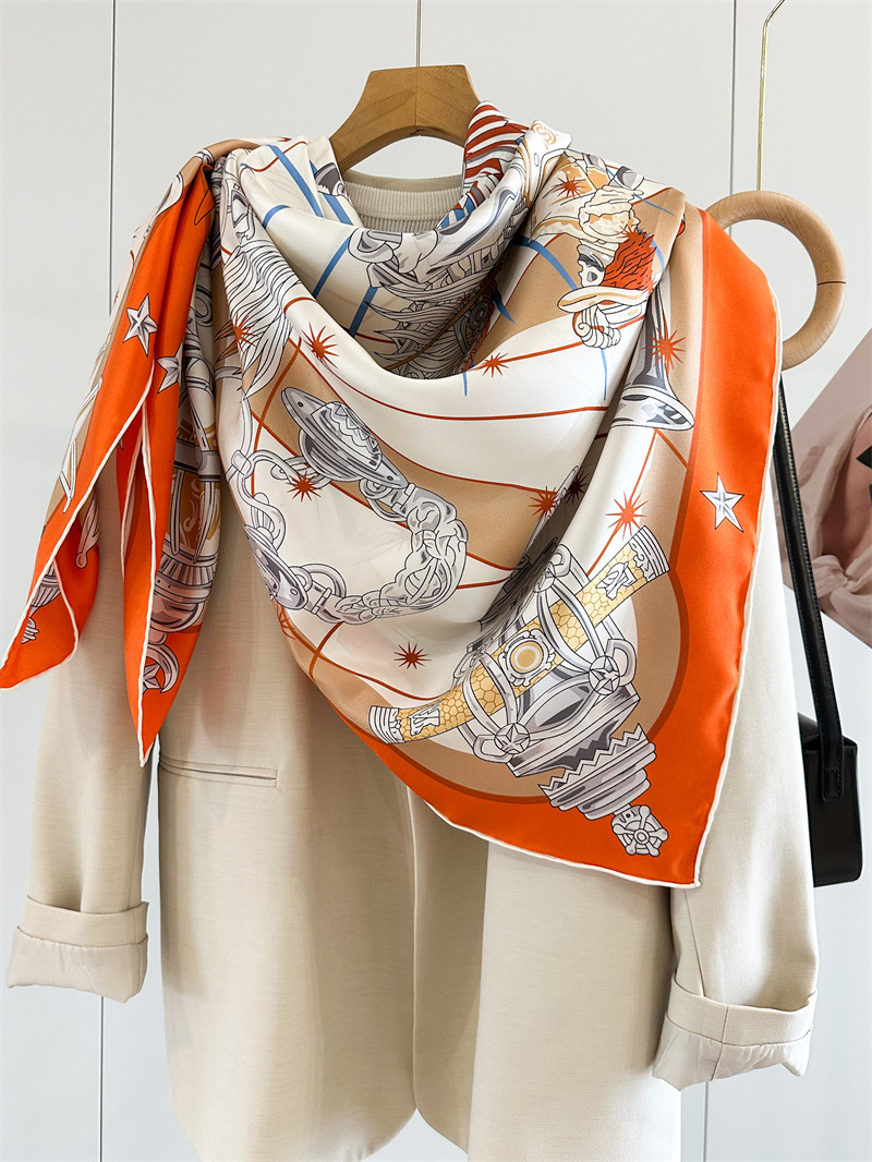 Luxury Brand Scarf Large Silk  - Women Accessories Brands avis et prix