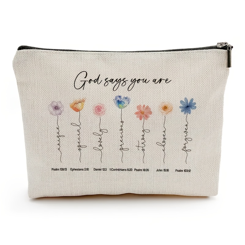 A Floral Bible makeup bag - a  - Women Accessories Box avis et prix