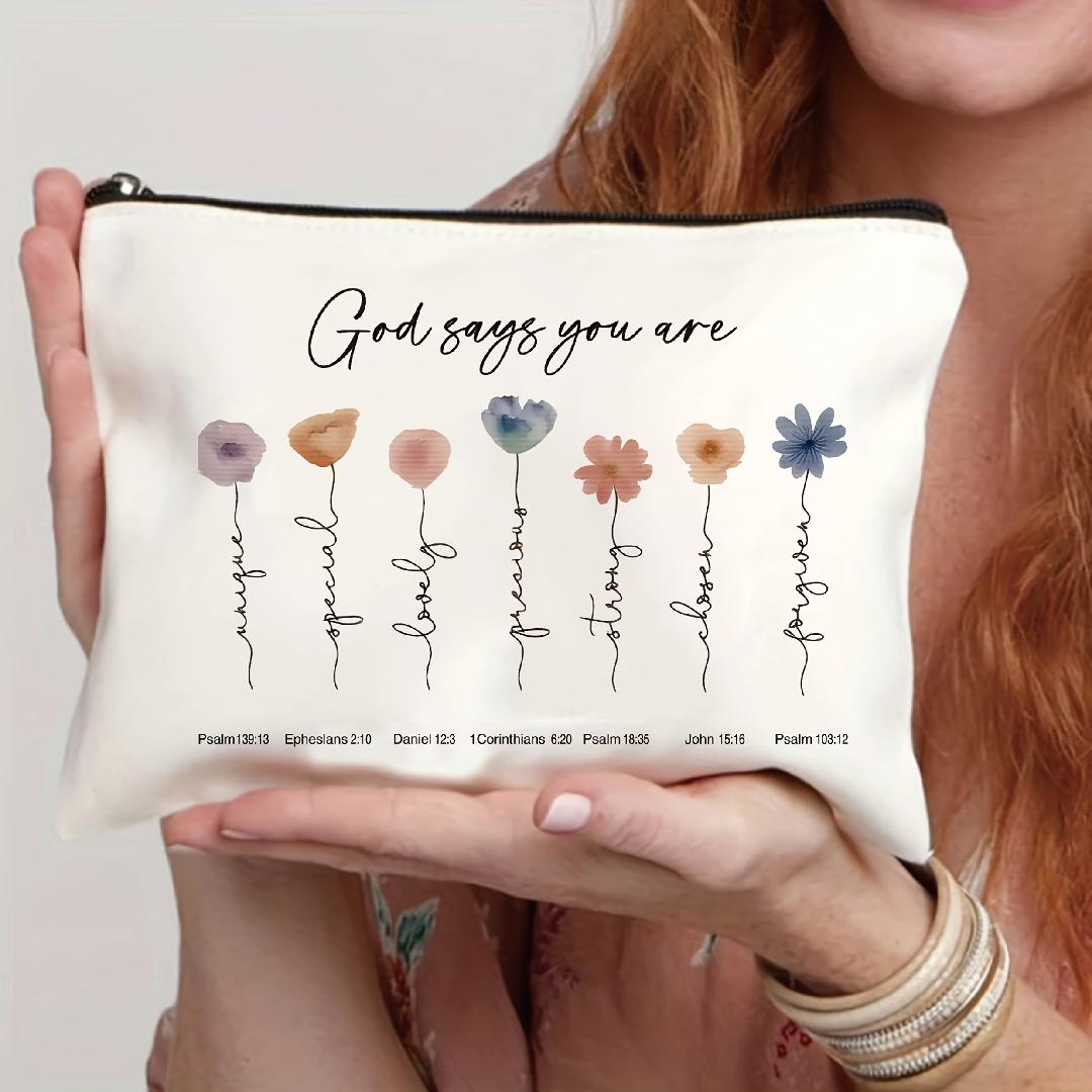 A Floral Bible makeup bag - a  - Women Accessories Box avis et prix