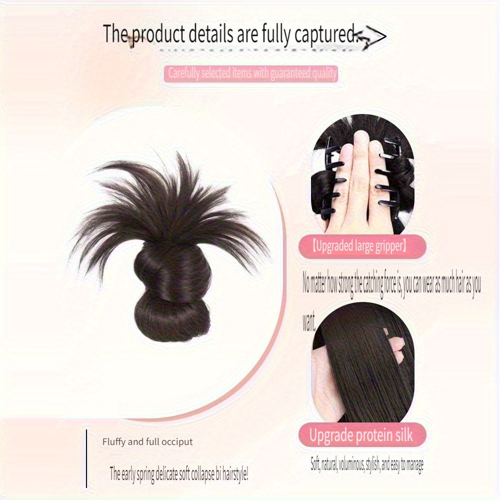Low Synthetic Bun Ponytail Hai - Women Accessories Pack avis et prix