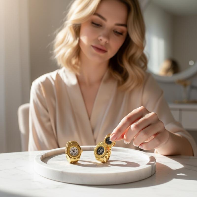 Unique Punk Square Dial Quartz - Women'S Accessories To Wear With Watch avis et prix