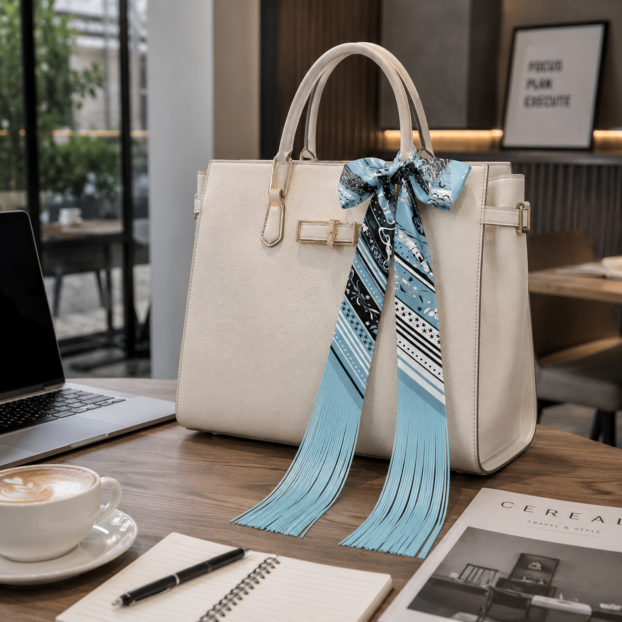 Faux Leather Fringe Tassel Sca - Women Accessories Business avis et prix