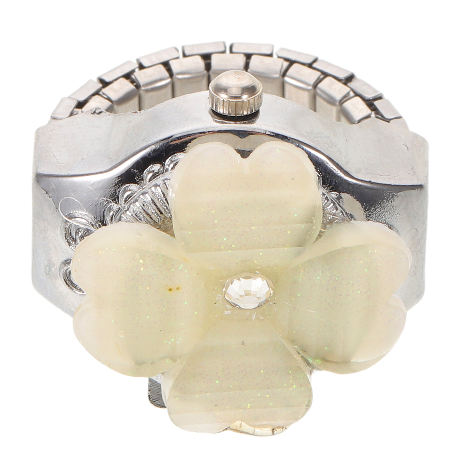 Retro Clover Shaped Quartz Fin - Women'S Accessories To Wear With Watch avis et prix