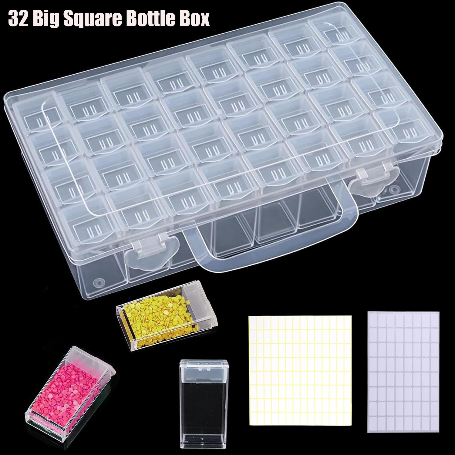 32/64 Slots Diamond Painting S - Women Accessories Box avis et prix