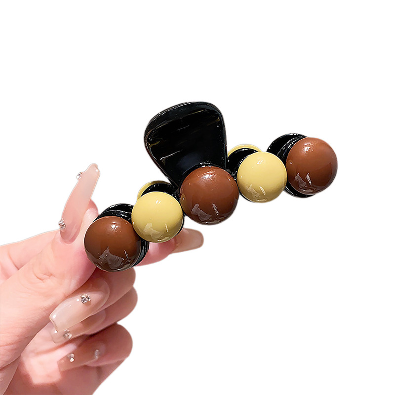 Chic Contrast Bead Hair Claw W - Women'S Accessories New Look avis et prix