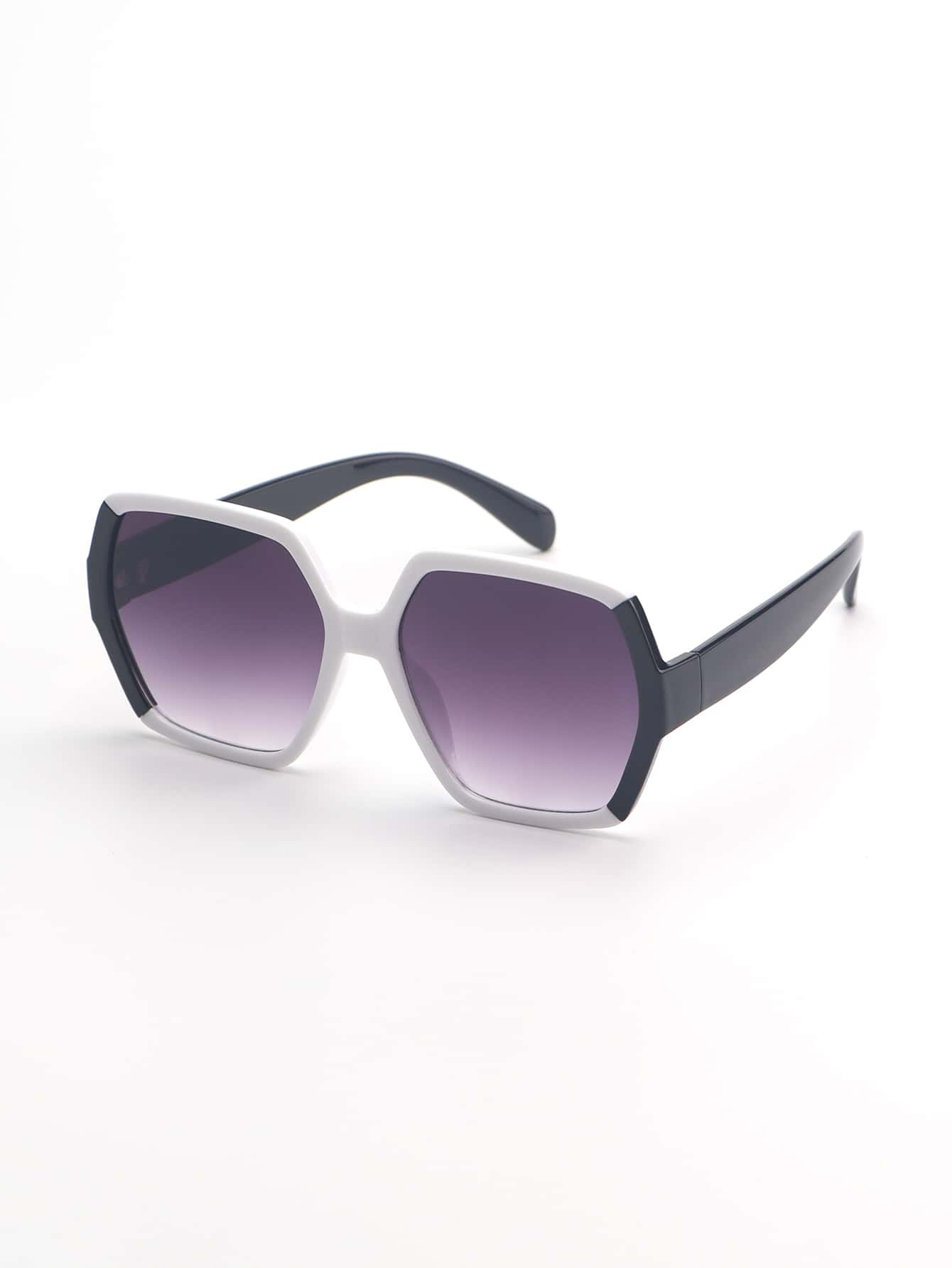 1pc Black And White Geometric  - Women Accessories Business avis et prix