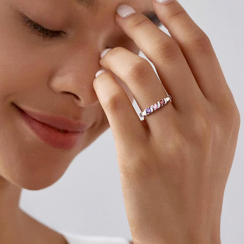 Personalized Names Ring with 1 - Wrap Ring Gold avis et prix