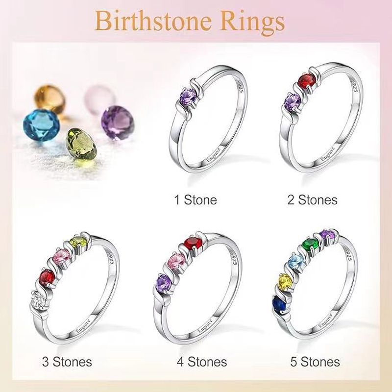 Personalized Names Ring with 1 - Wrap Ring Gold avis et prix