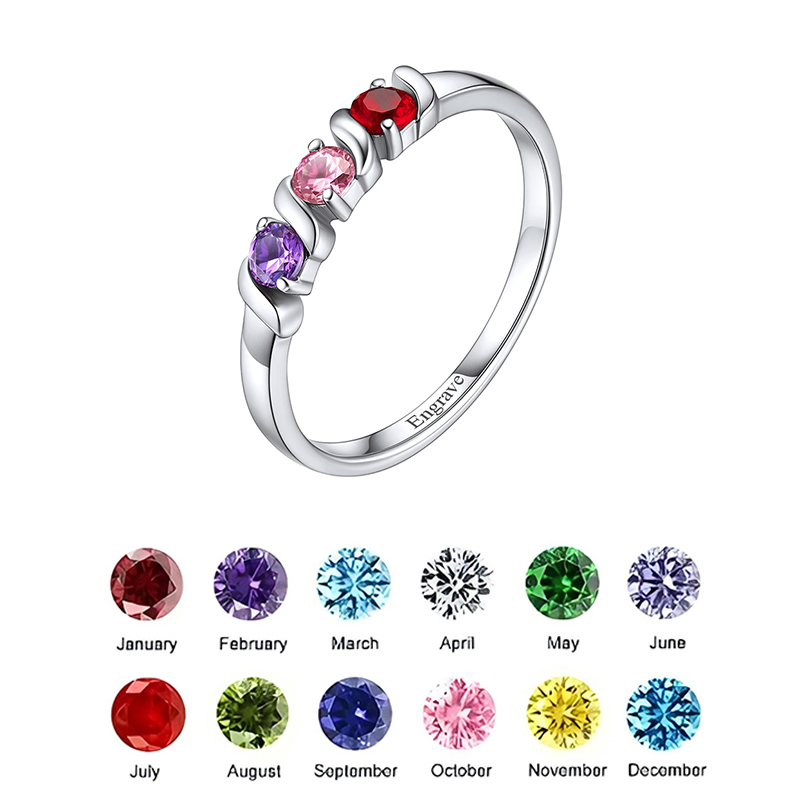 Personalized Names Ring with 1 - Wrap Ring Gold avis et prix