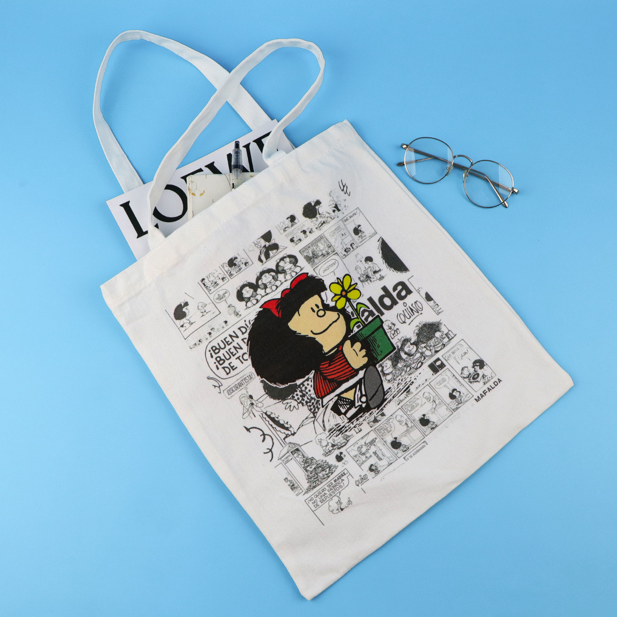 Fashion Canvas Tote Bag Women  - Women Accessories Pack avis et prix