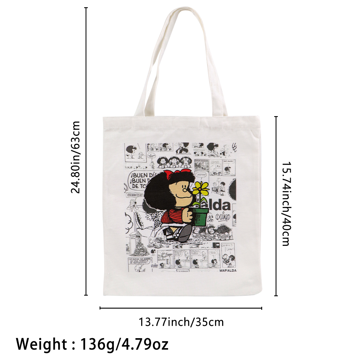 Fashion Canvas Tote Bag Women  - Women Accessories Pack avis et prix