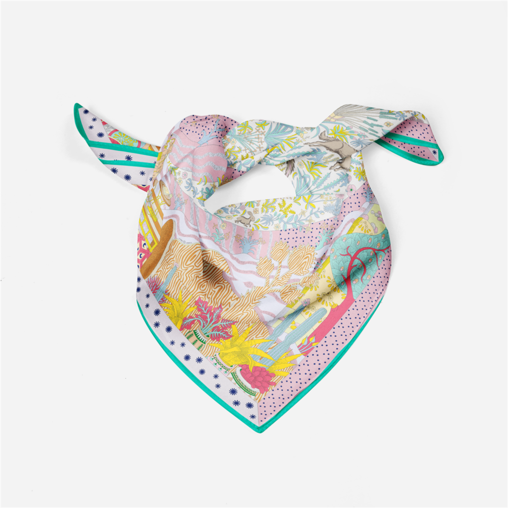 53cm Brand Dot Animals Square  - Women Accessories Brands avis et prix