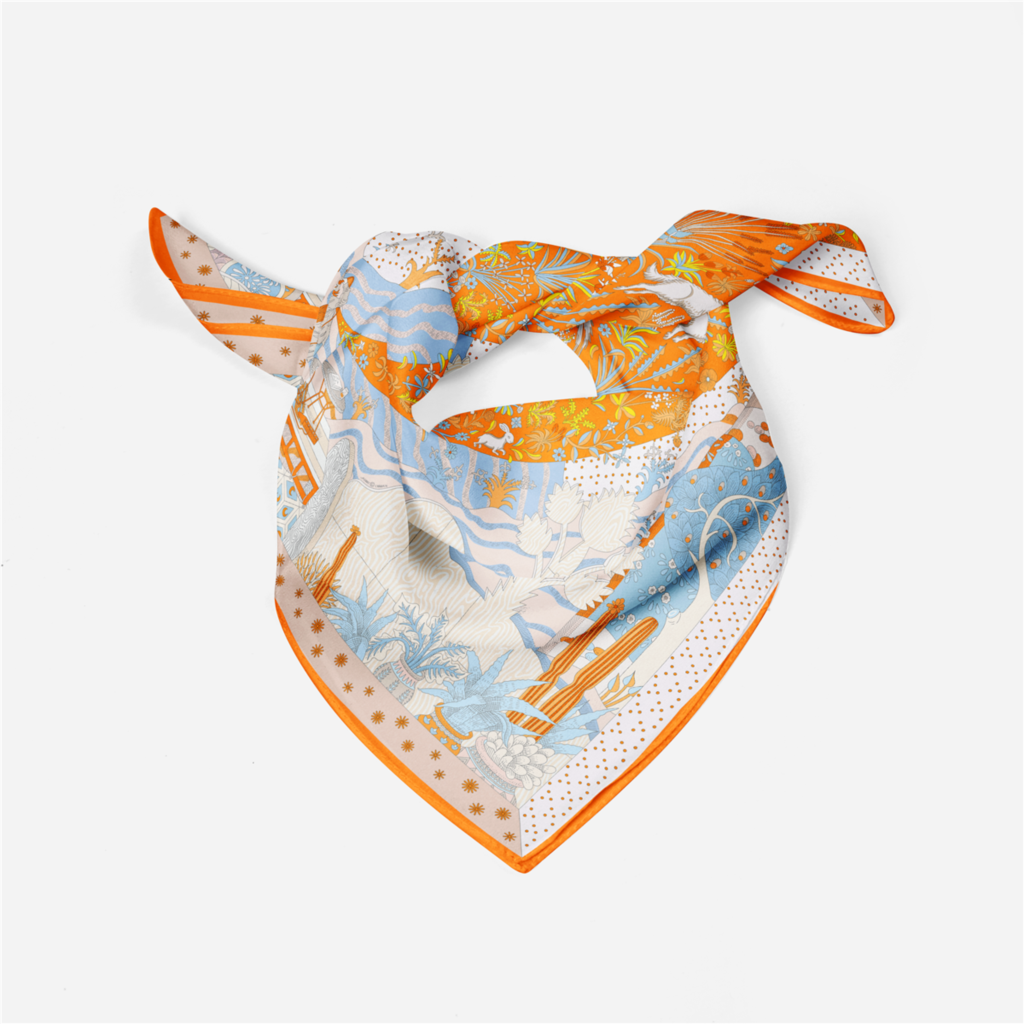 53cm Brand Dot Animals Square  - Women Accessories Brands avis et prix