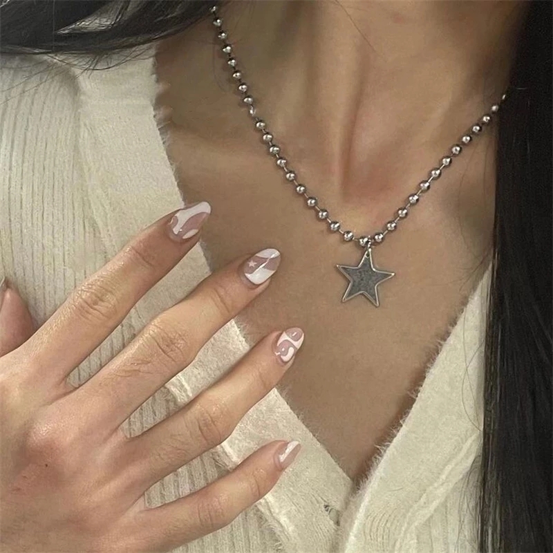 Kpop Cool Punk Vintage Star Pe - Women'S Accessories In The 90S avis et prix