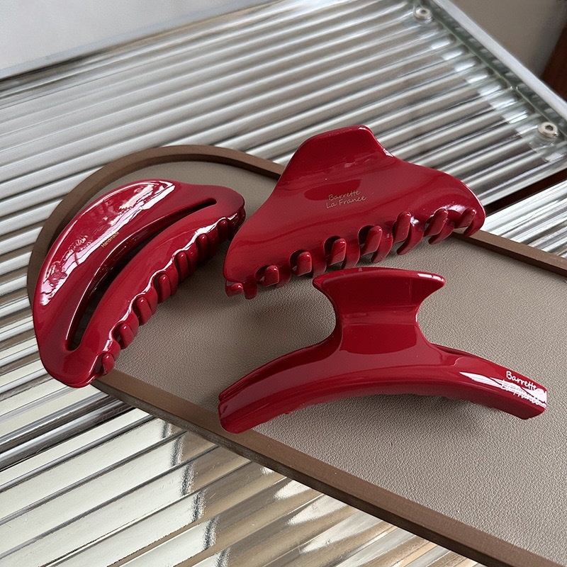 New Christmas Red Hair Claw Cr - Women Accessories Business avis et prix