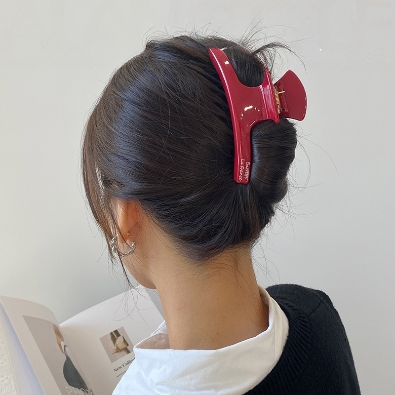 New Christmas Red Hair Claw Cr - Women Accessories Business avis et prix