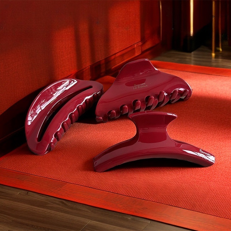 New Christmas Red Hair Claw Cr - Women Accessories Business avis et prix