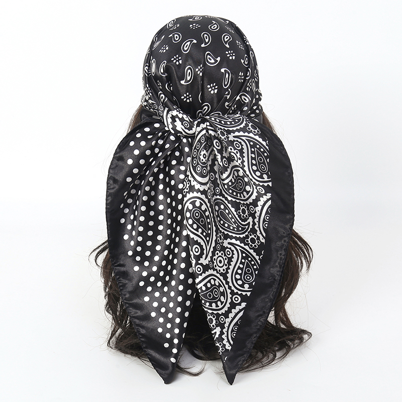 Handkerchiefs Hair Silk Scarf  - Women Accessories Brands avis et prix