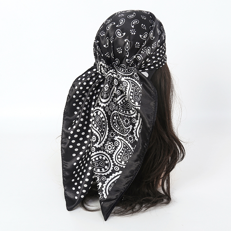 Handkerchiefs Hair Silk Scarf  - Women Accessories Brands avis et prix