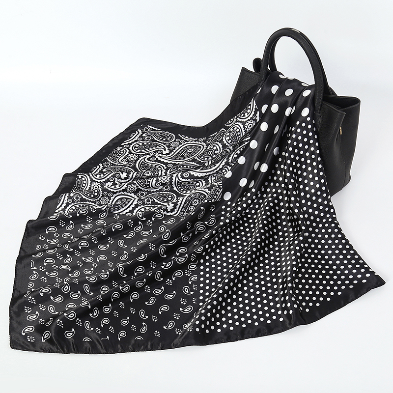 Handkerchiefs Hair Silk Scarf  - Women Accessories Brands avis et prix