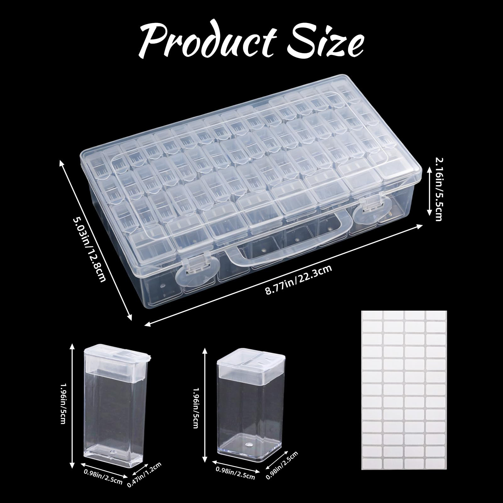 56/64-Grid Diamond Painting St - Women Accessories Box avis et prix