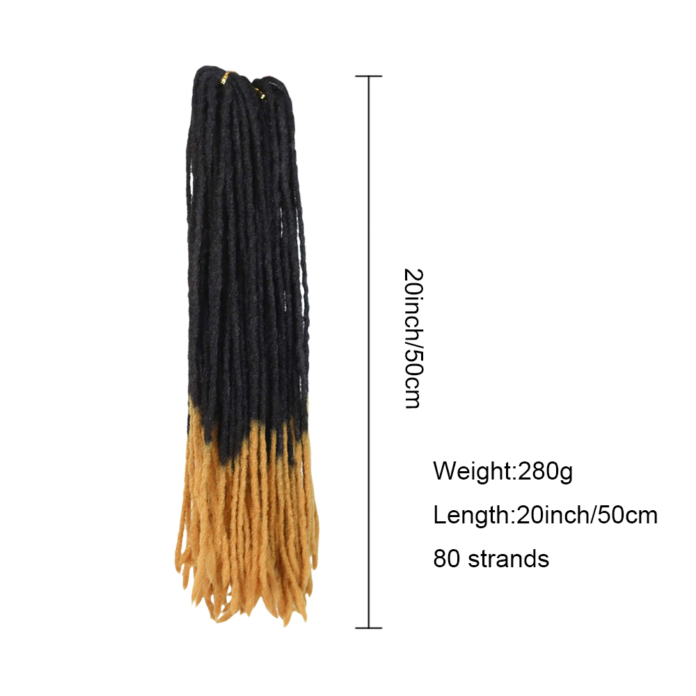 20 Inch Synthetic Faux Locs Ha - Women Accessories Pack avis et prix