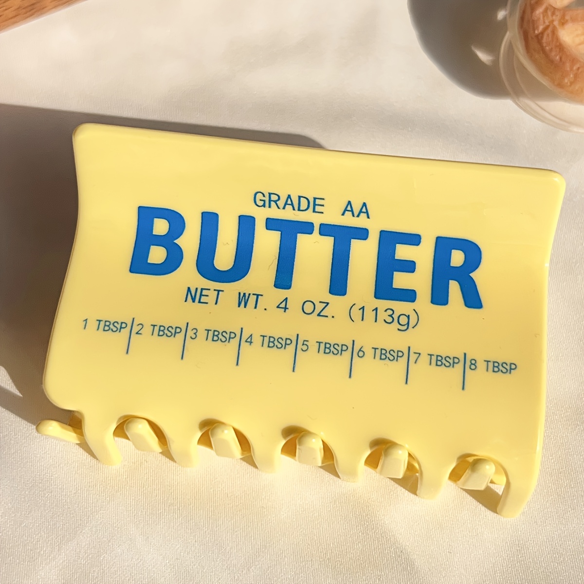 Cute Butter Shaped Hair Claw C - Butter Yellow Women'S Accessories avis et prix