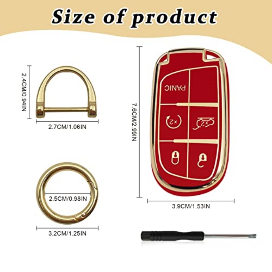 for Jeep Key Fob Cover Keychai - Women'S Jeep Accessories avis et prix