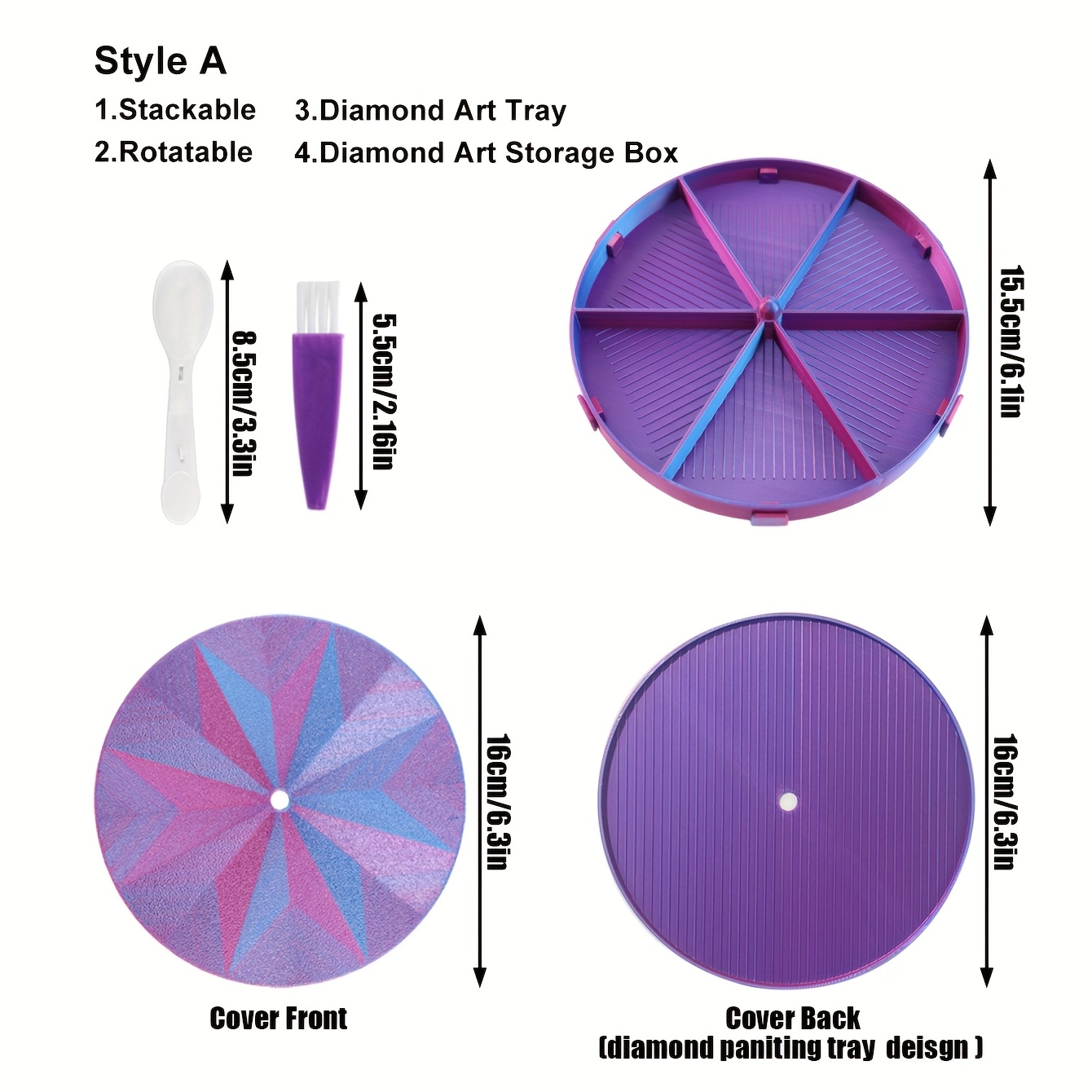 Diamond Painting Tray Storage  - Women Accessories Box avis et prix