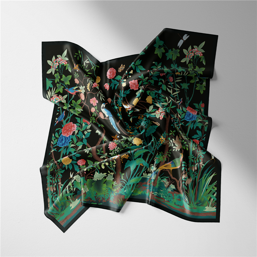 53cm Brand Square Scarf Woman  - Women Accessories Brands avis et prix